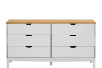 Crotone Byrå 150x39 cm - Vit - Förvaring - Förvaringsmöbler - Byrå