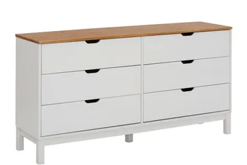 Crotone Byrå 150x39 cm - Vit - Förvaring - Förvaringsmöbler - Byrå