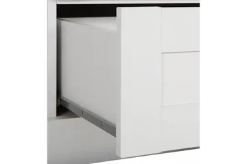 Dareia Byrå 75 cm - Vit/Brun - Förvaring - Förvaringsmöbler - Byrå