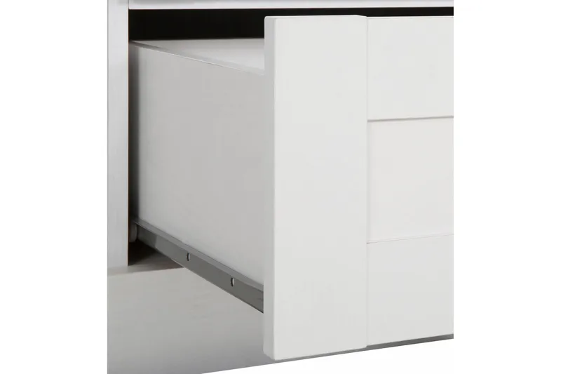 Dareia Byrå 75 cm - Vit/Brun - Förvaring - Förvaringsmöbler - Byrå