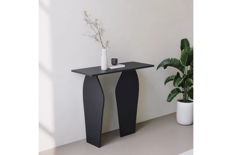 Decorotika Byrå 100 cm - Svart - Möbler - Bord & matgrupp - Avlastningsbord & sidobord - Konsolbord & hallbord