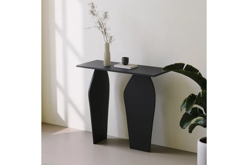 Decorotika Byrå 100 cm - Svart - Möbler - Bord & matgrupp - Avlastningsbord & sidobord - Konsolbord & hallbord