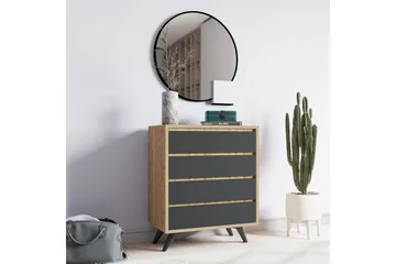 Desgrar Byrå 70x86 cm - Brun - Förvaring - Förvaringsmöbler - Byrå