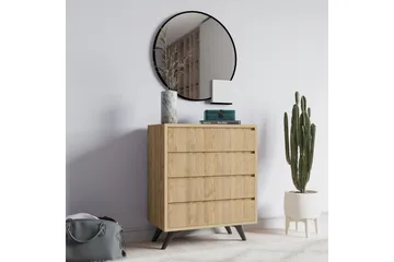 Desgrar Byrå 70x86 cm - Brun - Förvaring - Förvaringsmöbler - Byrå