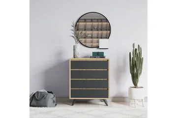 Desgrar Byrå 70x86 cm - Brun - Förvaring - Förvaringsmöbler - Byrå