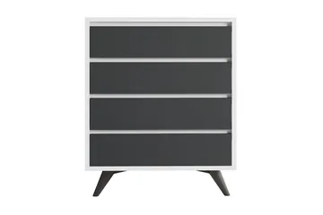 Desgrar Byrå 70x86 cm - Vit - Förvaring - Förvaringsmöbler - Byrå