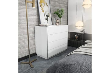 Desgrar Byrå 90x81,6 cm - Vit - Förvaring - Förvaringsmöbler - Byrå