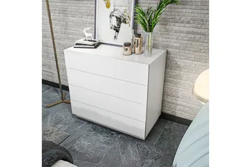 Desgrar Byrå 90x81,6 cm - Vit - Förvaring - Förvaringsmöbler - Byrå