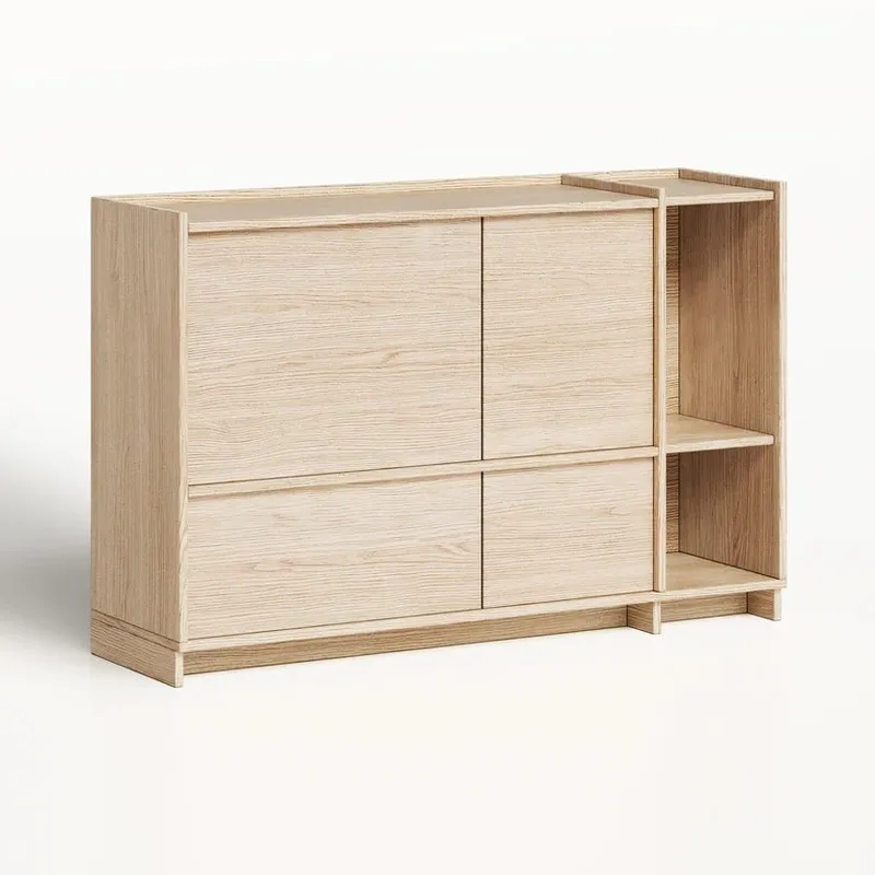 Byrå Deyloris 138 cm - ljust naturträ - Förvaring - Förvaringsmöbler - Sideboard & skänk