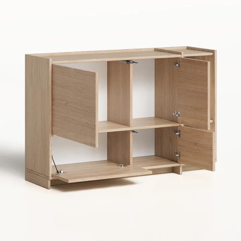 Byrå Deyloris 138 cm - ljust naturträ - Förvaring - Förvaringsmöbler - Sideboard & skänk