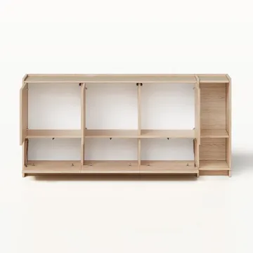 Byrå Deyloris 190 cm - ljust naturträ - Förvaring - Förvaringsmöbler - Sideboard & skänk