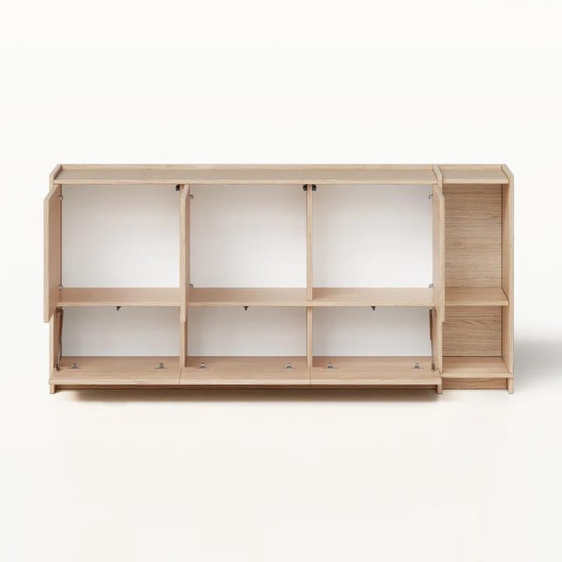 Byrå Deyloris 190 cm - ljust naturträ - Förvaring - Förvaringsmöbler - Sideboard & skänk