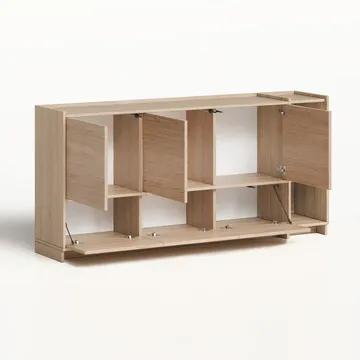 Byrå Deyloris 190 cm - ljust naturträ - Förvaring - Förvaringsmöbler - Sideboard & skänk