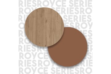 Donae Byrå 88 cm - Ek/Röd - Förvaring - Förvaringsmöbler - Byrå