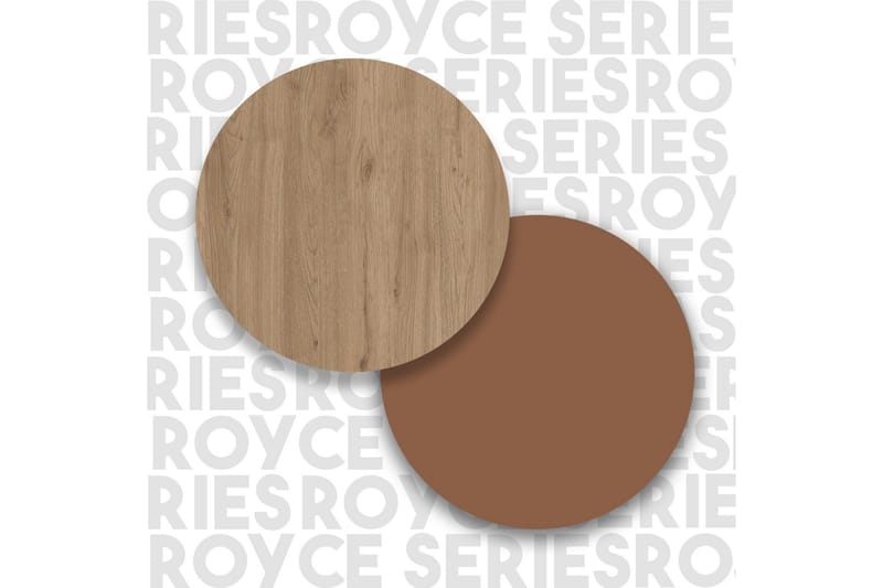 Donae Byrå 88 cm - Ek/Röd - Förvaring - Förvaringsmöbler - Byrå