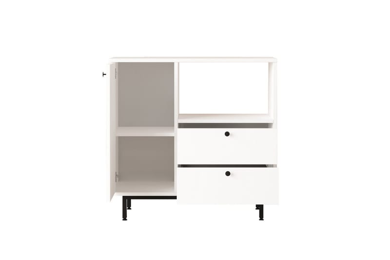 Donae Byrå 88 cm - Vit - Förvaring - Förvaringsmöbler - Byrå
