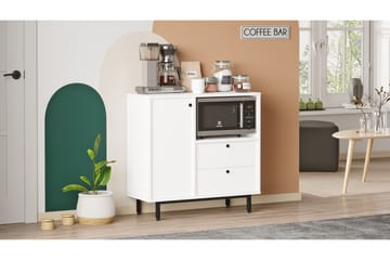 Donae Byrå 88 cm - Vit - Förvaring - Förvaringsmöbler - Byrå