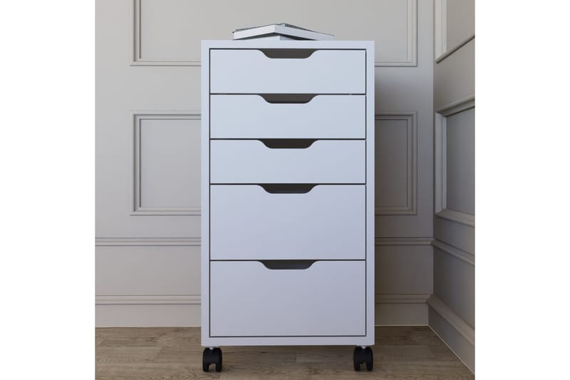 Durusu Byrå 40 cm - Vit - Förvaring - Förvaringsmöbler - Byrå