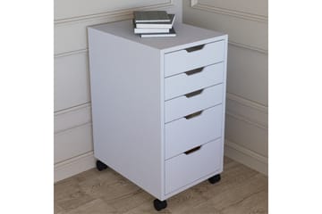 Durusu Byrå 40 cm - Vit - Förvaring - Förvaringsmöbler - Byrå