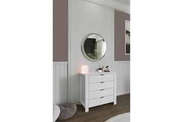 Durusu Byrå 90 cm - Vit - Förvaring - Förvaringsmöbler - Byrå