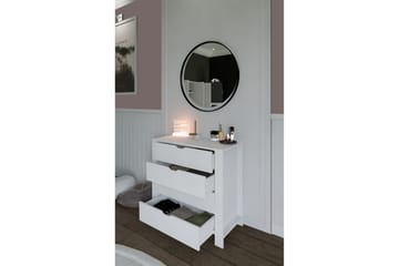 Durusu Byrå 90 cm - Vit - Förvaring - Förvaringsmöbler - Byrå