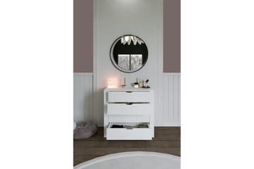 Durusu Byrå 90 cm - Vit - Förvaring - Förvaringsmöbler - Byrå