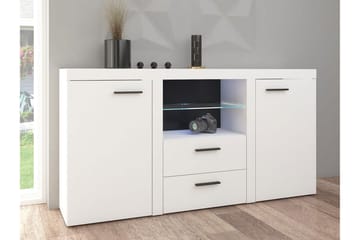 Eirwen Byrå 157 cm - Vit - Förvaring - Förvaringsmöbler - Byrå