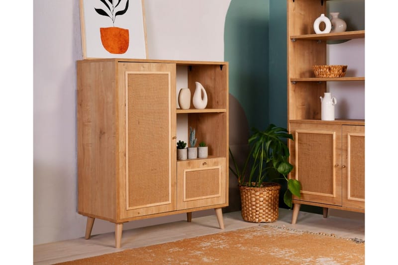 Elili Byrå 40 cm - Ek - Förvaring - Förvaringsmöbler - Byrå