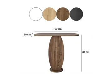 Byrå Ellittica Valnöt - Valnöt - Förvaring - Förvaringsmöbler - Sideboard & skänk