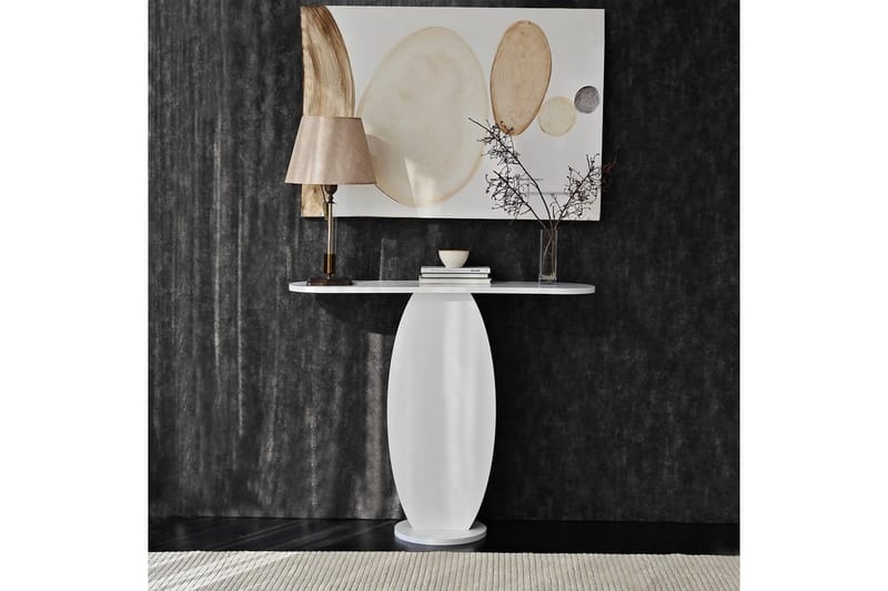 Byrå Ellittica Vit - Vit - Förvaring - Förvaringsmöbler - Sideboard & skänk