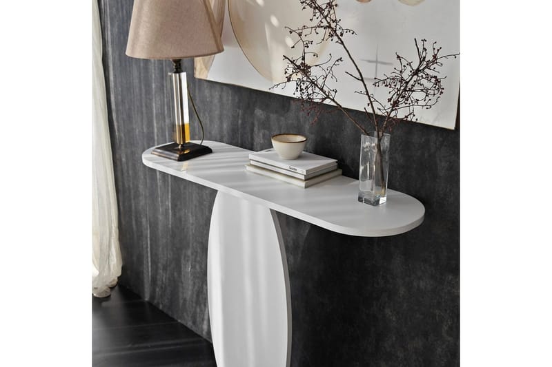 Byrå Ellittica Vit - Vit - Förvaring - Förvaringsmöbler - Sideboard & skänk