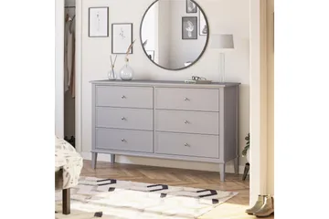 Evgeni Byrå 6 lådor - Grå - Förvaring - Förvaringsmöbler - Byrå