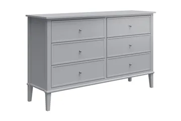 Evgeni Byrå 6 lådor - Grå - Förvaring - Förvaringsmöbler - Byrå