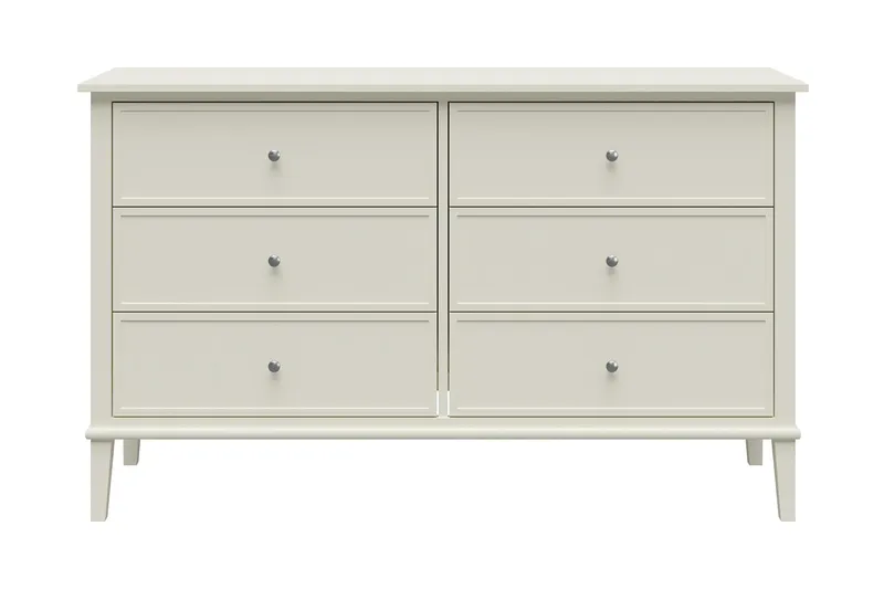 Evgeni Byrå 6 lådor - Vit - Förvaring - Förvaringsmöbler - Byrå