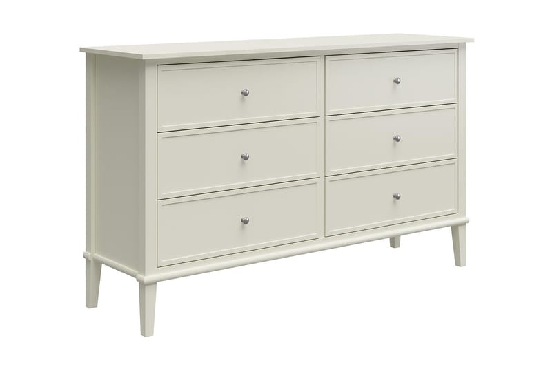 Evgeni Byrå 6 lådor - Vit - Förvaring - Förvaringsmöbler - Byrå
