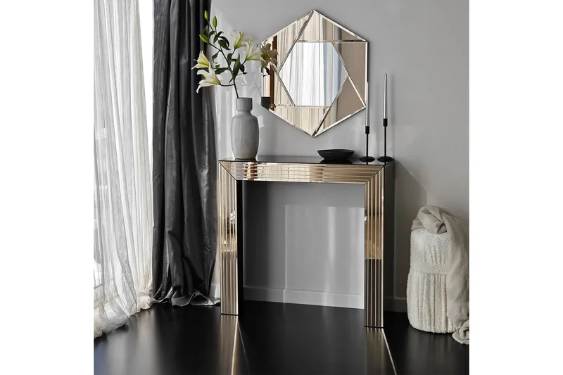 Ezlyn Byrå 91 cm - Brons - Förvaring - Förvaringsmöbler - Byrå