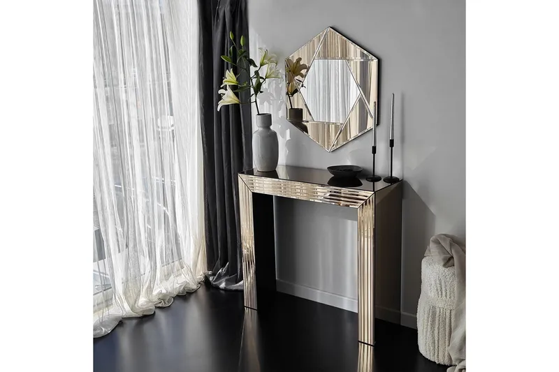 Ezlyn Byrå 91 cm - Brons - Förvaring - Förvaringsmöbler - Byrå