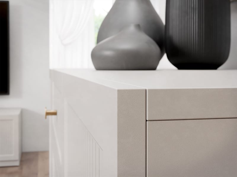 Fayric Byrå 90 cm - Beige - Förvaring - Förvaringsmöbler - Byrå