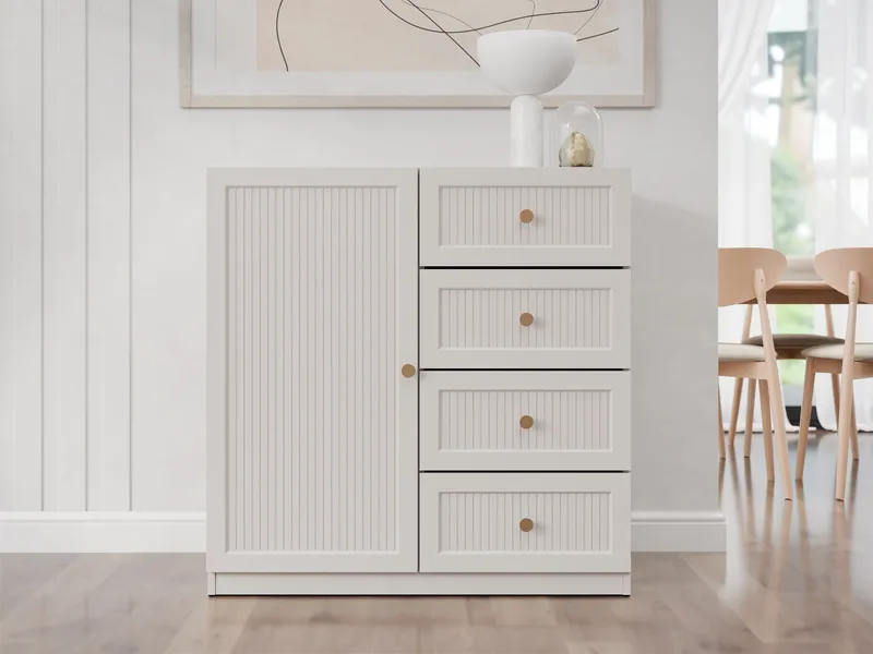 Fayric Byrå 90 cm - Beige - Förvaring - Förvaringsmöbler - Byrå