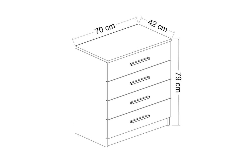 Fortunato Byrå - Förvaring - Förvaringsmöbler - Byrå
