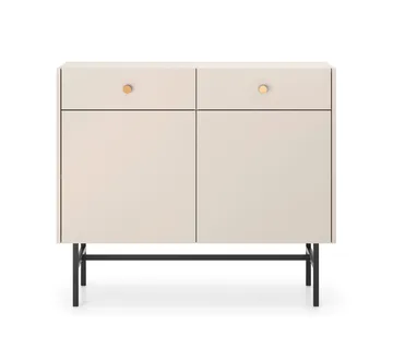 Francisca Byrå 104 cm - Cashmere - Förvaring - Förvaringsmöbler - Byrå