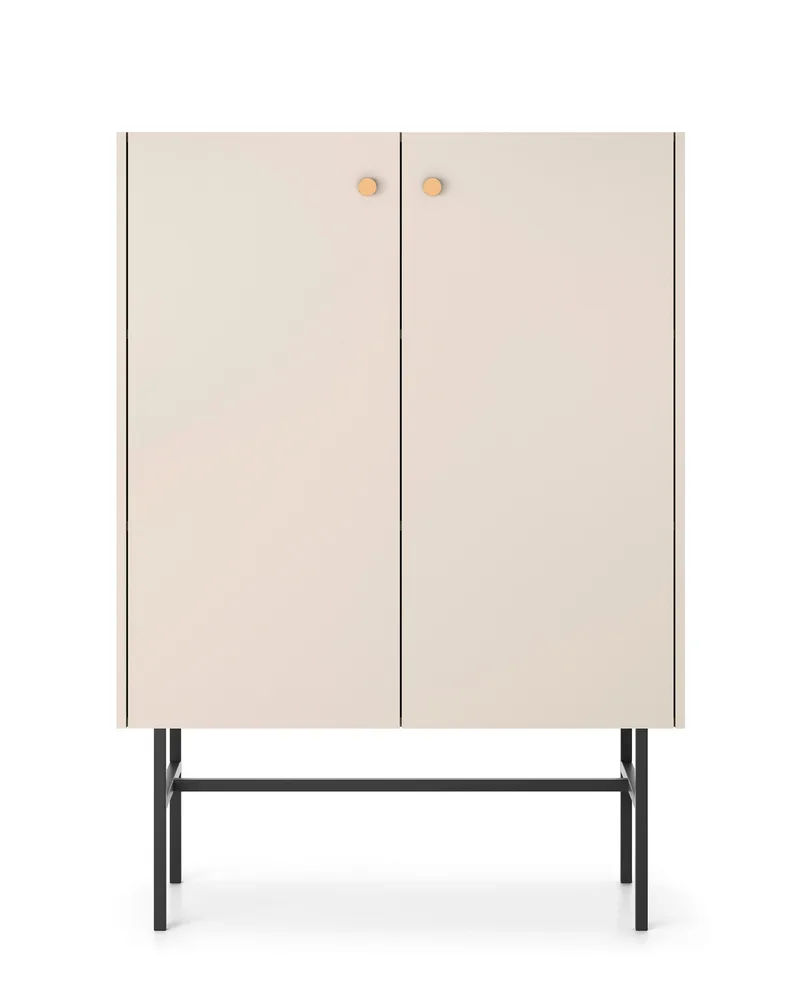 Francisca Byrå 93 cm - Cashmere - Förvaring - Förvaringsmöbler - Byrå