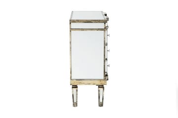 Byrå Mozela 33|81 cm - Silver - Förvaring - Förvaringsmöbler - Byrå - Hallbyrå