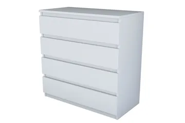 Lukkad Byrå - Vit - Förvaring - Förvaringsmöbler - Byrå - Hallbyrå