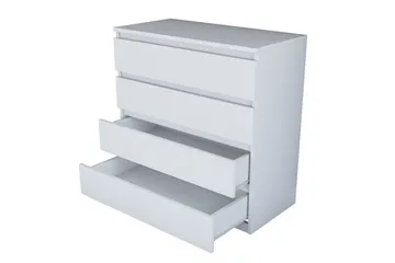 Lukkad Byrå - Vit - Förvaring - Förvaringsmöbler - Byrå - Hallbyrå