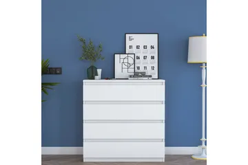 Lukkad Byrå - Vit - Förvaring - Förvaringsmöbler - Byrå - Hallbyrå