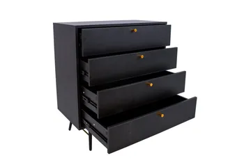 Luxembourg Byrå Svart/Koppar - Förvaring - Förvaringsmöbler - Byrå - Hallbyrå