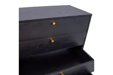 Luxembourg Byrå Svart/Koppar - Förvaring - Förvaringsmöbler - Byrå - Hallbyrå