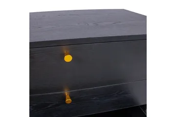 Luxembourg Byrå Svart/Koppar - Förvaring - Förvaringsmöbler - Byrå - Hallbyrå