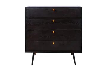 Luxembourg Byrå Svart/Koppar - Förvaring - Förvaringsmöbler - Byrå - Hallbyrå